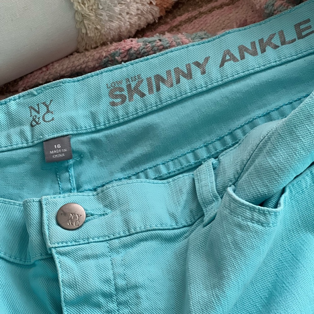 NY&C Skinny ankle jeans